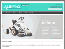 Tablet Screenshot of alkimax.net